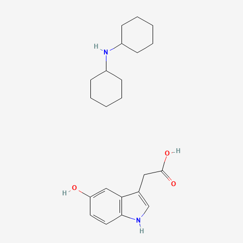 66866-39-5 5-HYDROXYINDOLE-3-ACETIC ACID DICYCLOHEXYLAMMONIUM SALT chemical structure