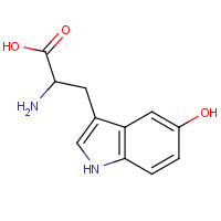 4350-07-6 D-2-AMINO-3-(5-HYDROXYINDOLYL)PROPIONIC ACID chemical structure