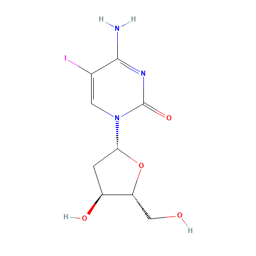 611-53-0 5-Iodo-2'-deoxycytidine chemical structure