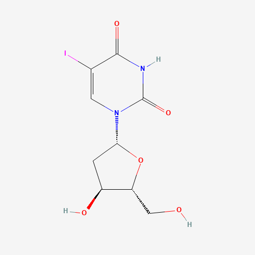 54-42-2 (+)-5-Iodo-2'-deoxyuridine chemical structure