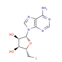 4099-81-4 5'-IODO-5'-DEOXYADENOSINE chemical structure