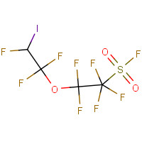 66137-74-4 5-IODOOCTAFLUORO-3-OXAPENTANESULFONYL FLUORIDE chemical structure