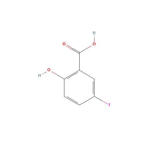 119-30-2 5-Iodosalicylic acid chemical structure