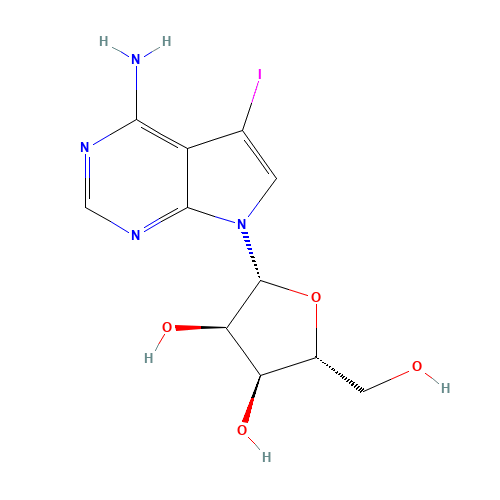 24386-93-4 5-IODOTUBERCIDIN chemical structure