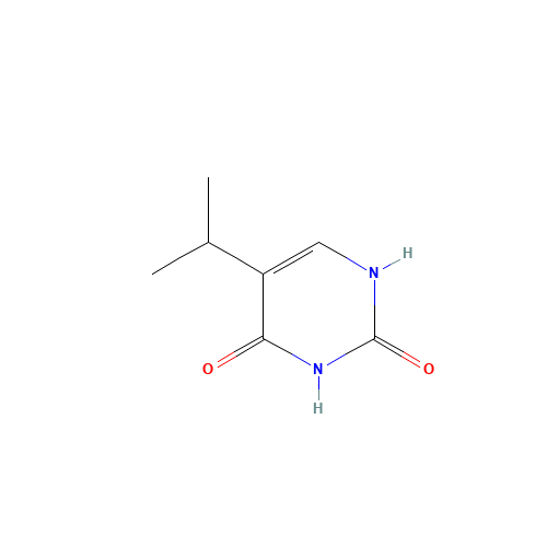 17432-95-0 5-isopropyluracil chemical structure