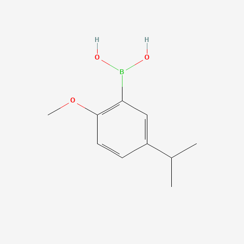 216393-63-4 5-ISOPROPYL-2-METHOXYBENZENEBORONIC ACID chemical structure