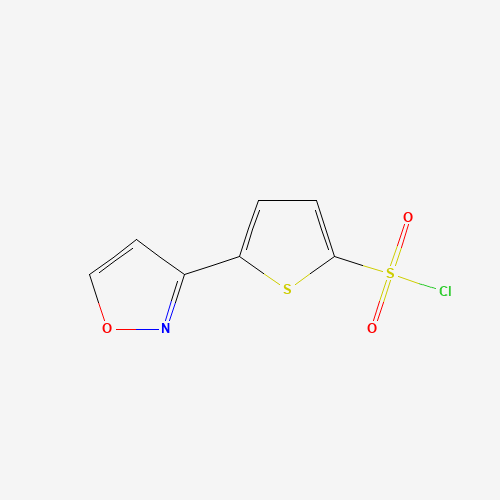 160233-27-2 5-ISOXAZOL-3-YLTHIOPHENE-2-SULFONYL CHLORIDE chemical structure