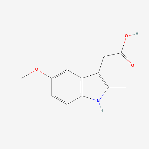 2882-15-7 5-METHOXY-2-METHYL-3-INDOLEACETIC ACID chemical structure