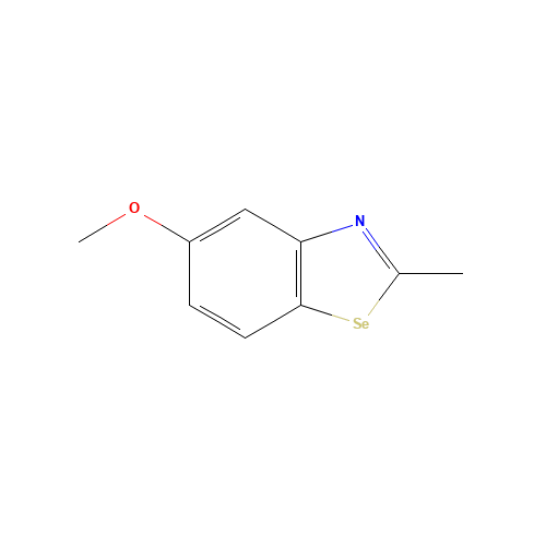 2946-17-0 5-METHOXY-2-METHYLBENZOSELENAZOLE chemical structure