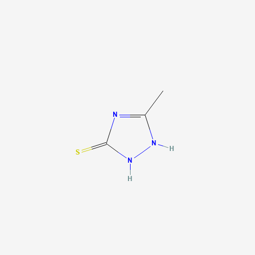 7271-44-5 3-METHYL-1,2,4-TRIAZOLE-5-THIONE chemical structure