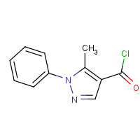 205113-77-5 5-METHYL-1-PHENYL-1H-PYRAZOLE-4-CARBONYL CHLORIDE chemical structure