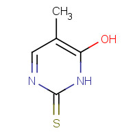 636-26-0 4-Hydroxy-5-methyl-2-mercaptopyrimidine chemical structure