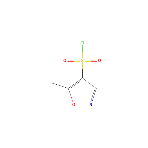 321309-26-6 5-METHYL-4-ISOXAZOLESULFONYL CHLORIDE chemical structure