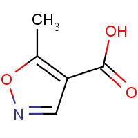 42831-50-5 5-Methyl-4-isoxazolecarboxylic acid chemical structure