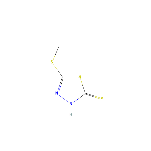 6264-40-0 5-METHYLTHIO-1,3,4-THIADIAZOLE-2-THIOL chemical structure