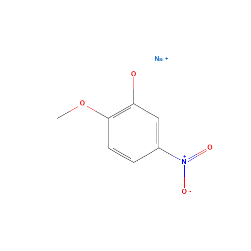 67233-85-6 2-Methoxy-5-nitrophenol sodium salt chemical structure