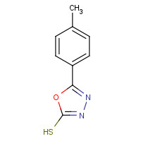 3004-42-0 5-(4-METHYLPHENYL)-1,3,4-OXADIAZOLE-2-THIOL chemical structure