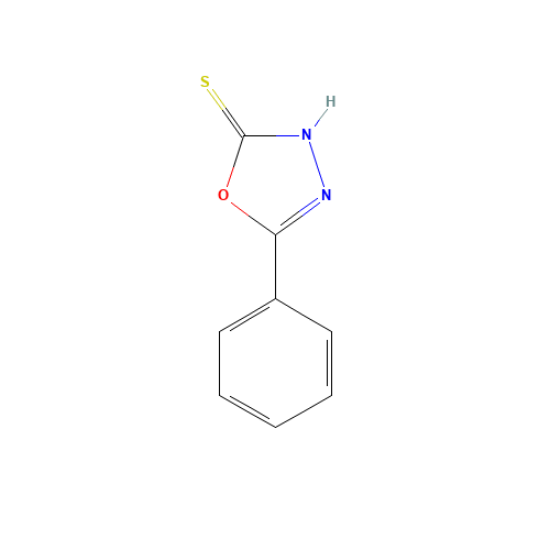 3004-42-0 5-(4-METHYLPHENYL)-1,3,4-OXADIAZOLE-2-THIOL chemical structure