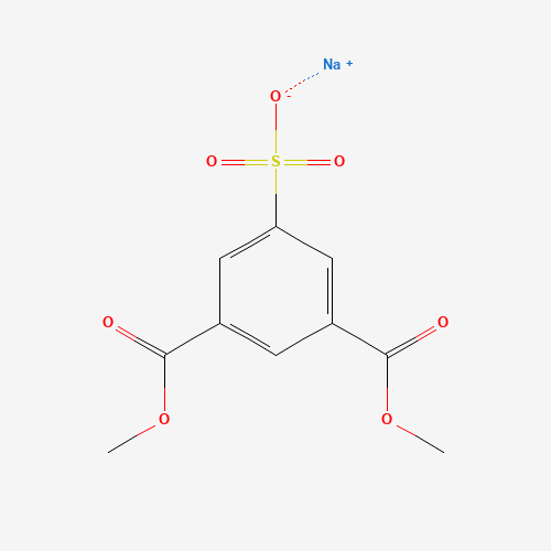 3965-55-7 Sodium dimethyl 5-sulphonatoisophthalate chemical structure