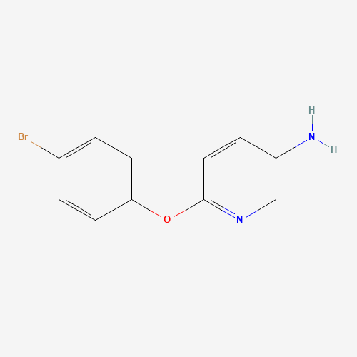 77006-26-9 6-(4-BROMOPHENOXY)PYRIDIN-3-AMINE chemical structure