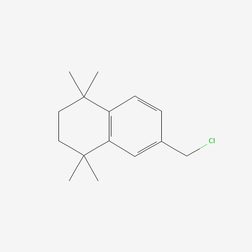 163117-71-3 6-(CHLOROMETHYL)-1,1,4,4-TETRAMETHYL-1,2,3,4-TETRAHYDRONAPHTHALENE chemical structure