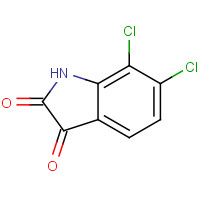 18711-12-1 6,7-dichloro-1H-indole-2,3-dione chemical structure