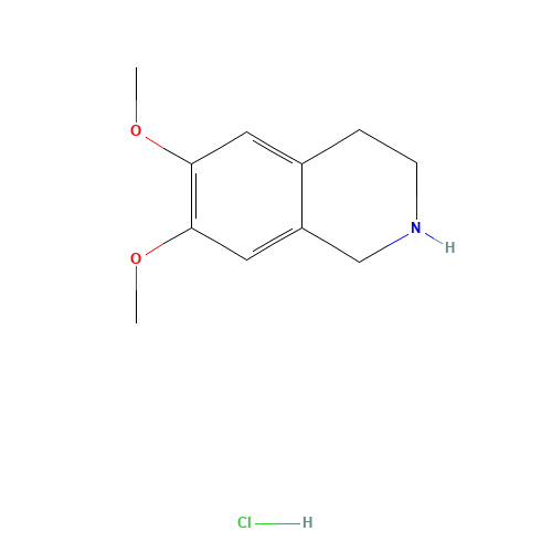 2328-12-3 6,7-Dimethoxy-1,2,3,4-tetrahydroisoquinoline hydrochloride chemical structure