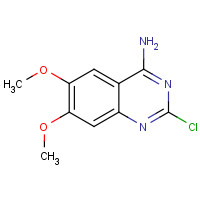 23680-84-4 2-Chloro-4-amino-6,7-dimethoxyquinazoline chemical structure