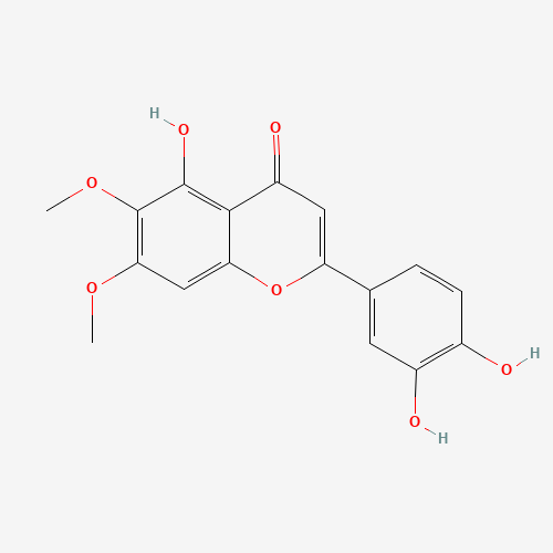 34334-69-5 6,7-DIMETHOXY-3',4',5-TRIHYDROXYFLAVONE chemical structure