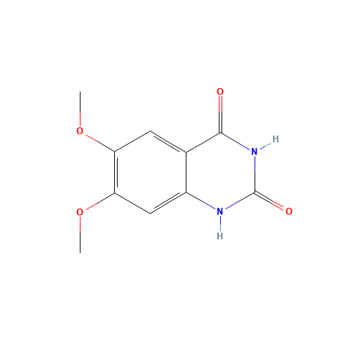 28888-44-0 6,7-Dimethoxyquinazoline-2,4-dione chemical structure