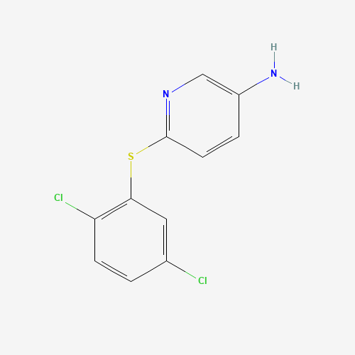 219865-85-7 6-[(2,5-DICHLOROPHENYL)THIO]PYRIDIN-3-AMINE chemical structure