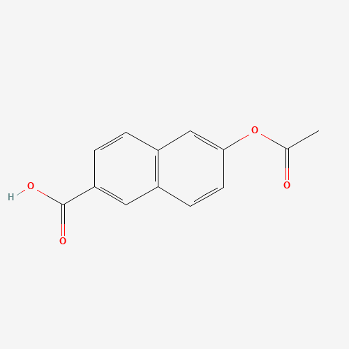 17295-26-0 6-ACETOXY-2-NAPHTHOIC ACID chemical structure