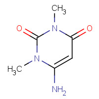 6642-31-5 6-Amino-1,3-dimethyl-1,2,3,4-tetrahydropyrimidine-2,4-dione chemical structure
