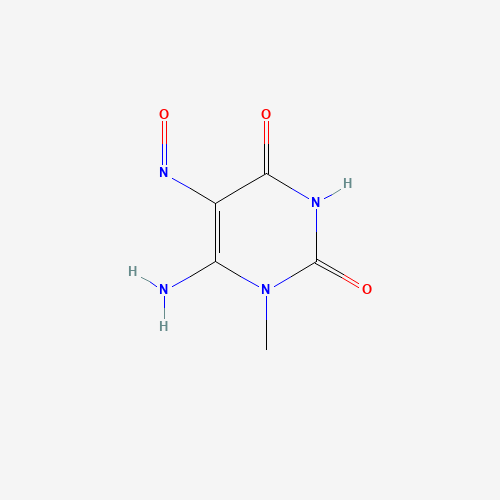 6972-78-7 6-AMINO-1-METHYL-5-NITROSOURACIL chemical structure