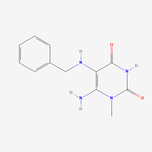 70404-28-3 6-AMINO-5-BENZYLAMINO-1-METHYLURACIL chemical structure