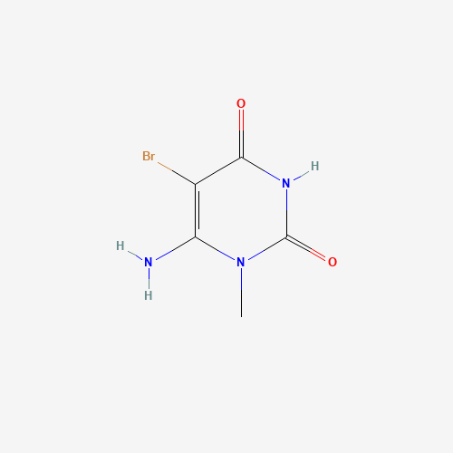 14094-37-2 6-AMINO-5-BROMO-1-METHYLURACIL MONOHYDRATE chemical structure