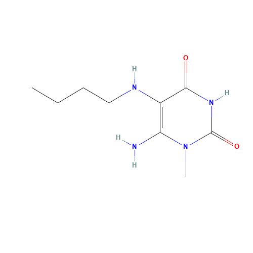 131598-63-5 6-AMINO-5-BUTYLAMINO-1-METHYLURACIL chemical structure