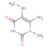 55441-70-8 6-AMINO-1-METHYL-5-(METHYLAMINO)URACIL chemical structure