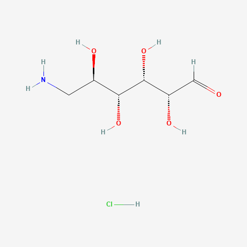 55324-97-5 6-AMINO-6-DEOXY-D-GLUCOSE HYDROCHLORIDE chemical structure