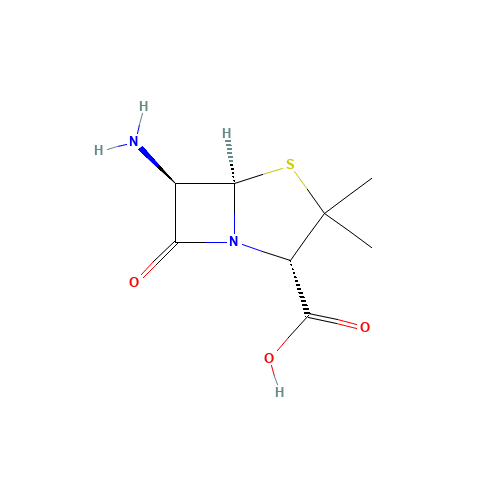 551-16-6 6-Aminopenicillanic acid chemical structure