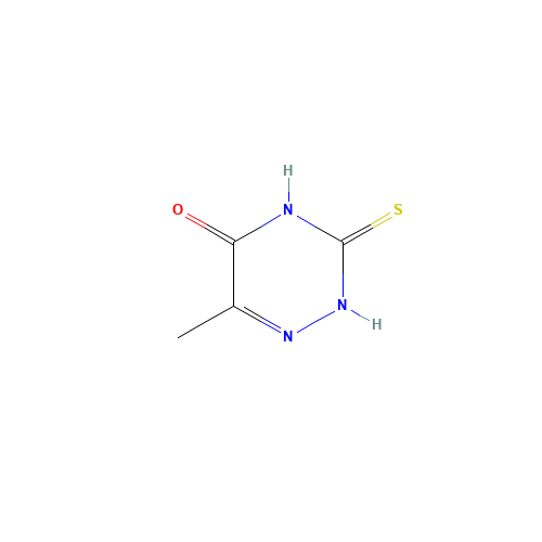 615-76-9 6-AZA-2-THIOTHYMINE chemical structure
