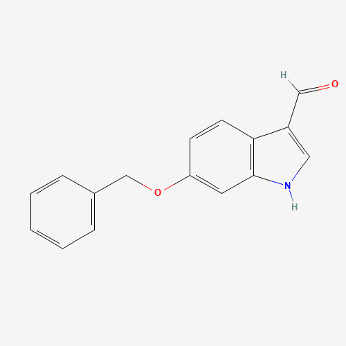 92855-64-6 6-Benzyloxyindole-3-carboxaldehyde chemical structure