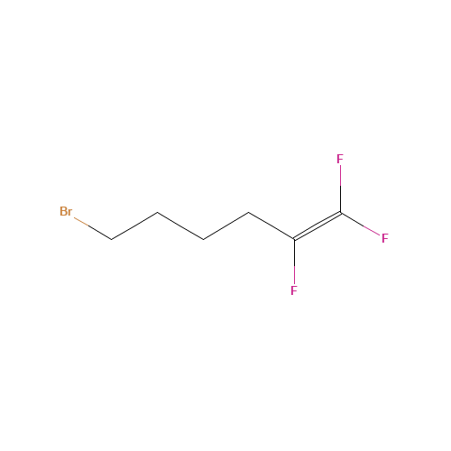 126828-29-3 6-BROMO-1,1,2-TRIFLUOROHEX-1-ENE chemical structure