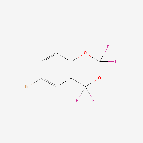 261762-36-1 6-BROMO-2,2,4,4-TETRAFLUORO-1,3-BENZODIOXANE chemical structure