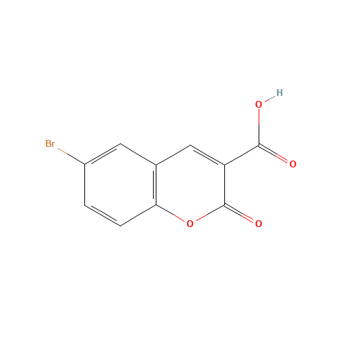 2199-87-3 6-BROMOCOUMARIN-3-CARBOXYLIC ACID chemical structure