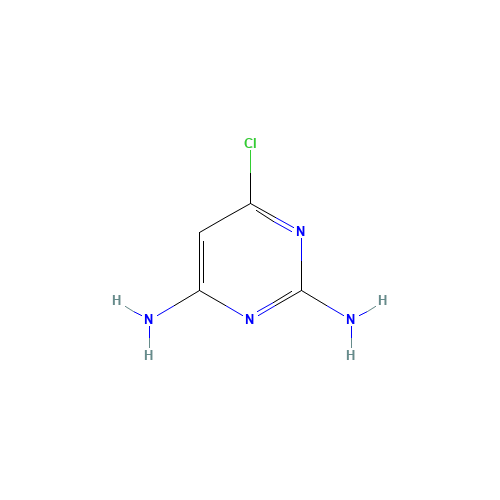 156-83-2 4-Chloro-2,6-diaminopyrimidine chemical structure