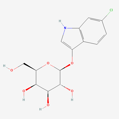 138182-21-5 6-CHLORO-3-INDOLYL-BETA-D-GALACTOPYRANOSIDE chemical structure
