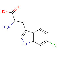 17808-21-8 6-CHLORO-DL-TRYPTOPHAN chemical structure