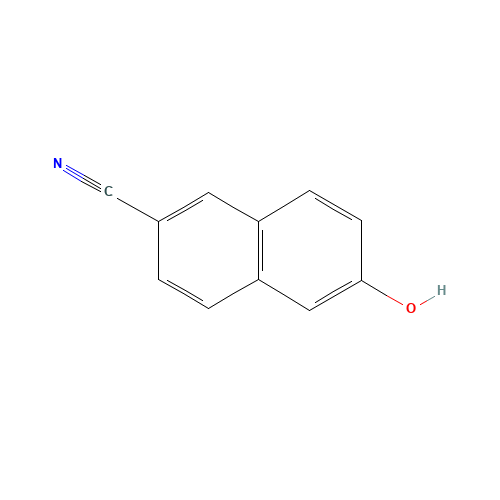 52927-22-7 6-Cyano-2-naphthol chemical structure