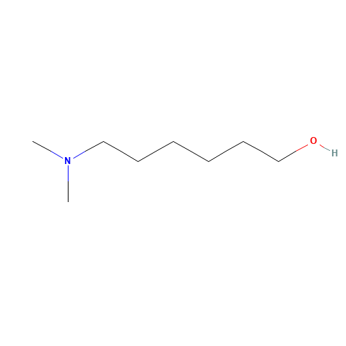 1862-07-3 6-DIMETHYLAMINO-1-HEXANOL chemical structure